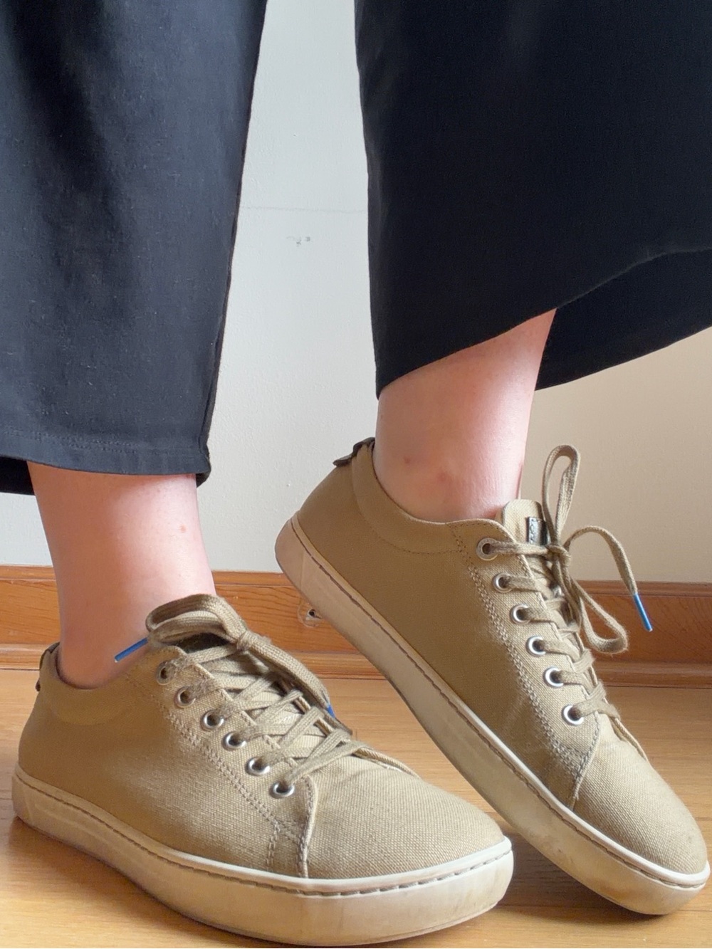Birkenstock - Arran Lace-Up Sneaker, Khaki Canvas - Picture 2 of 14